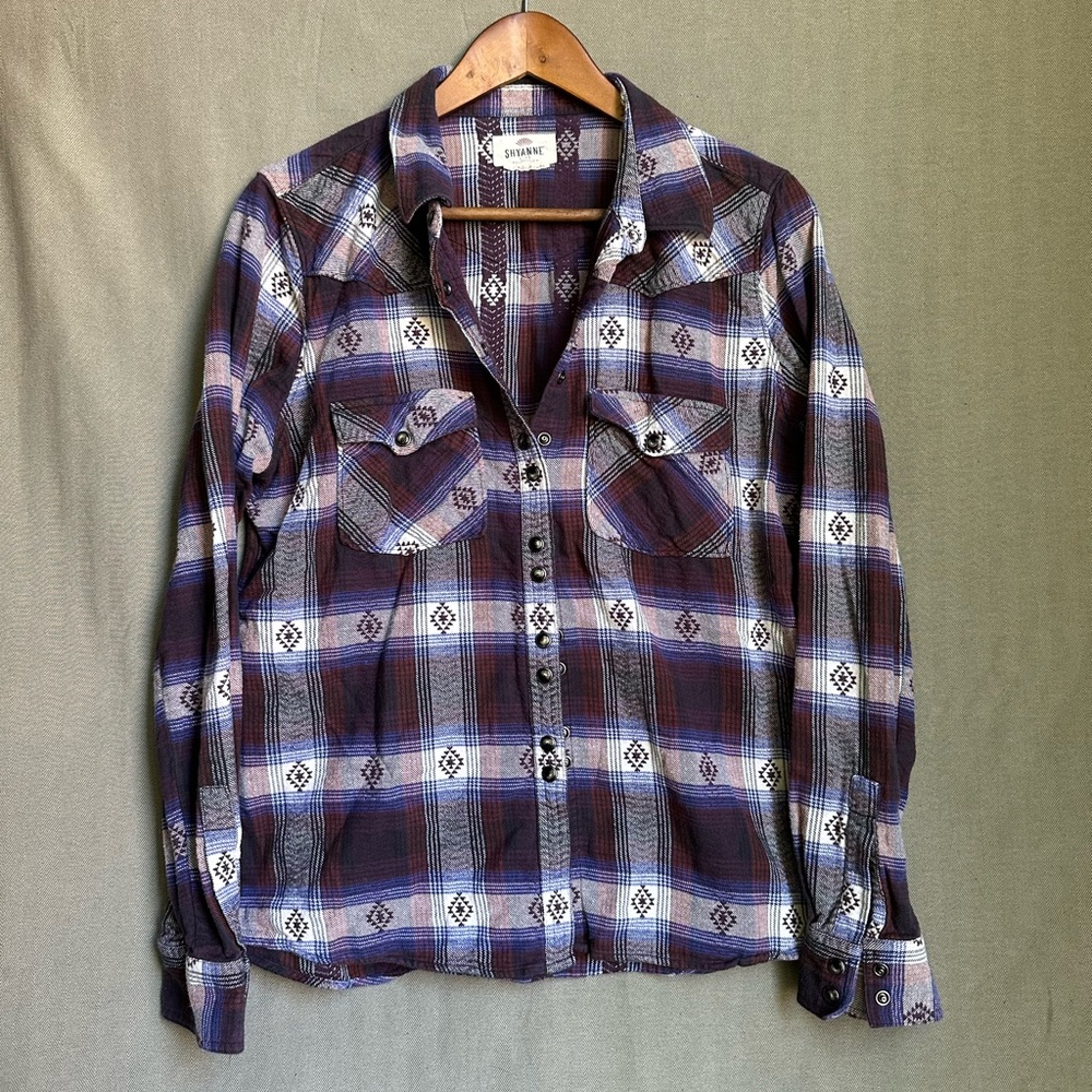 Shyanne Western Plaid Shirt